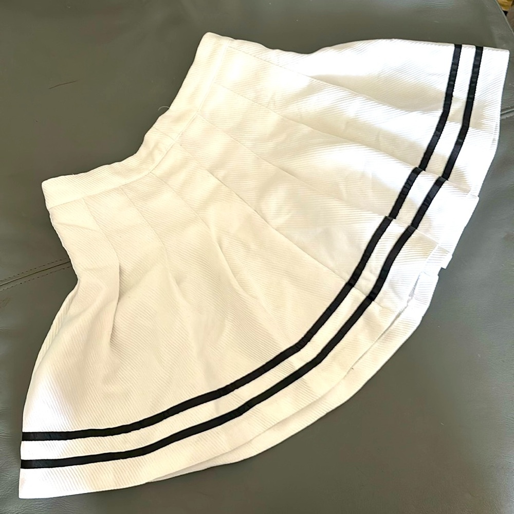 White skirt